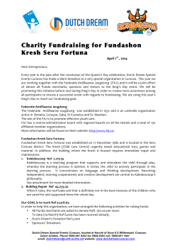 Charity Fundraising for Fundashon Kresh Seru Fortuna