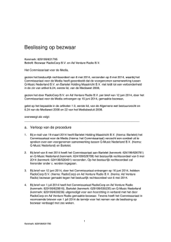 Download als pdf - Commissariaat voor de Media