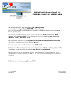 Gunther Boelaert - Sint-Lievens