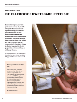 in de bijlage - Zorg voor beweging