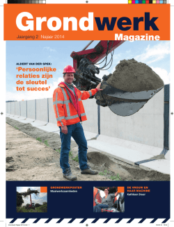 Grondwerk Najaar editie