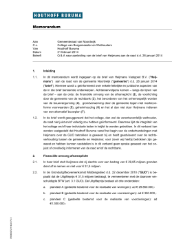 HB basisdocument - Gemeente Noordwijk