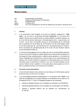 HB basisdocument - Gemeente Noordwijk
