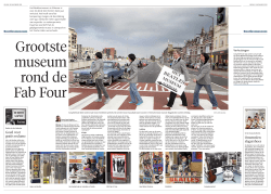 Alkmaar krijgt grootste Beatlesmuseum ter wereld