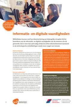 Informatie- en digitale vaardigheden
