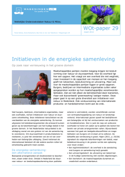 Initiatieven in de energieke samenleving
