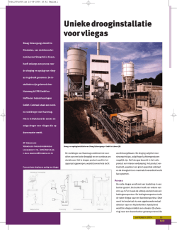 Hazemag vliegasinstallatie bij Steag Entsorgungs GmbH, bron