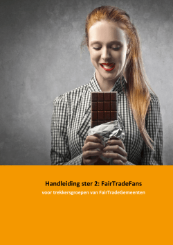 Handleiding ster 2: FairTradeFans