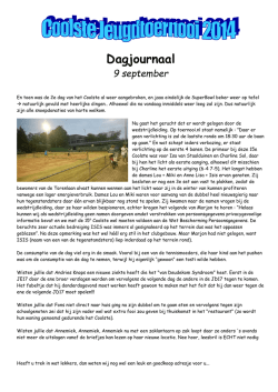 dinsdag 9 september klik hier