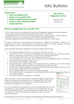 Oktober 2014 - HAL Friesland