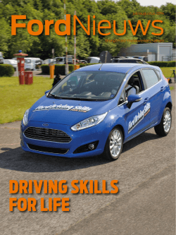 DRIVING SKILLS FOR LIFE