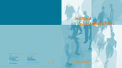 Jaarverslag 2013 - Instituut Asbestslachtoffers