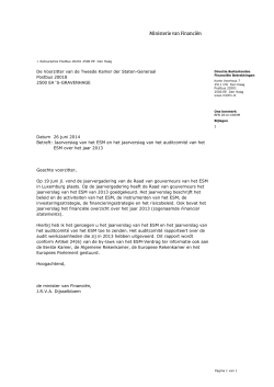 "Jaarverslag ESM en auditcomité ESM" PDF
