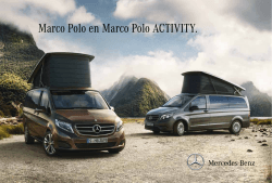 Marco Polo en Marco Polo ACTIVITY. - Mercedes