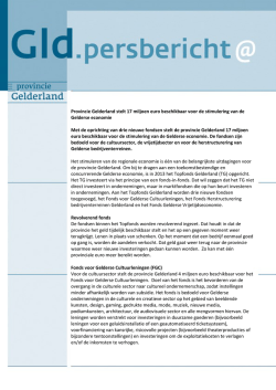 Document 2354 - Provincie Gelderland