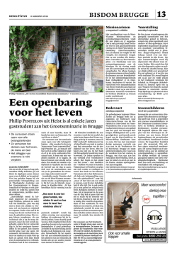 Een openbaring voor het leven