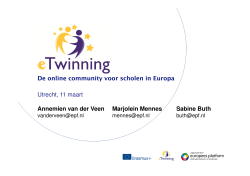 eTwinning - De online community voor scholen in Europa