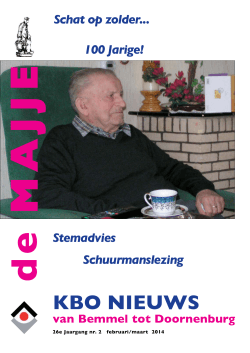 februari - maart 2014 - KBO Bemmel