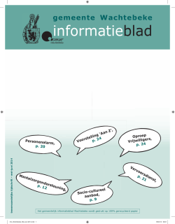 informatieblad
