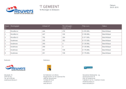 Download de prijslijst - Reuvers Bouw en Ontwikkeling