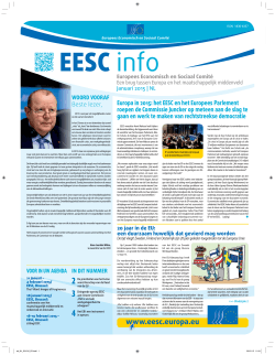 EESC European Economic and Social Committee