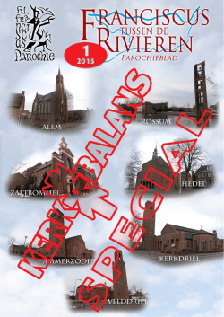 Jaarrekening - Katholiek Bommelerwaard