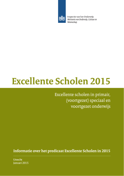 Excellente Scholen 2015