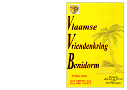 Maart 2015 - vvbenidorm