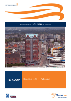 TE KOOP Botersloot 349 | Rotterdam