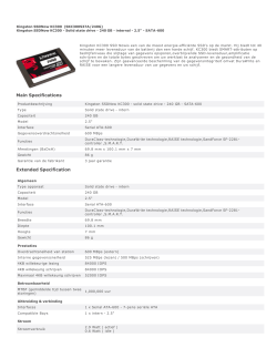Kinston SSD 240Gb 2,5 inch