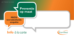 Info &agrave; la carte