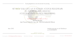 Invitation n&eacute;&eacute;rlandais-fran&ccedil;ais