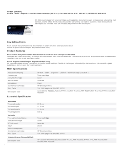 HP Toner 83A zwart
