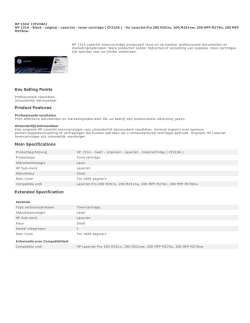 HP Toner 131A Zwart
