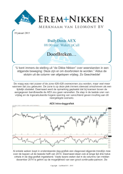 DailyDosis AEX - ABN AMRO Markets