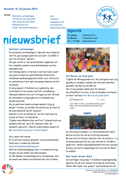 Nieuw: Nieuwsbrief School en Sport