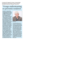 dit artikel - De JeugdZaak