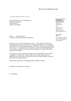 "TK Evaluatiecommissie Tuitjenhorn" PDF document | 1 pagina