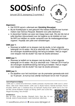 januari 2015, jaargang 2 nummer 7