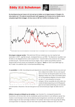 Dollar (even) short gaan