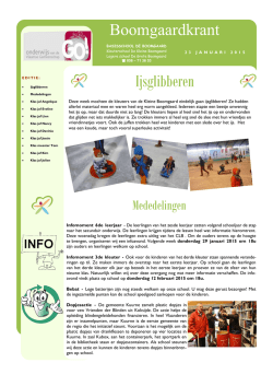 Ijsglibberen - Basisschool Kuurne