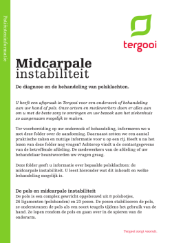 Midcarpale instabiliteit
