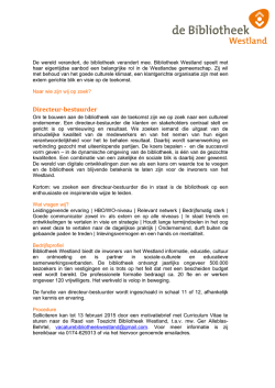 Directeur-bestuurder