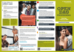 Download nu - De Haagse Hogeschool