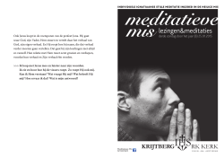 Teksten en Meditaties van de Meditatieve Mis