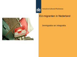 EU-migranten in Nederland