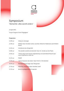 download programma - Symposium alles wordt anders