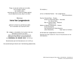 Irene Van Langendonck