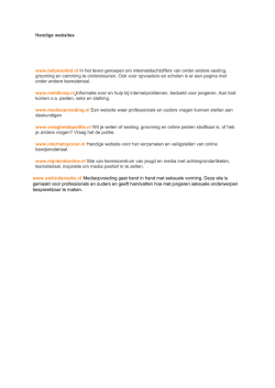Handige websites www.helpwanted.nl In het leven