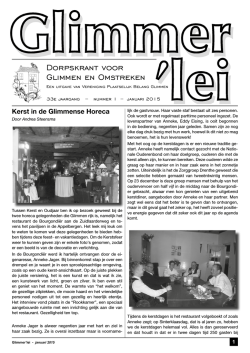 Dorpskrant voor Glimmen en Omstreken